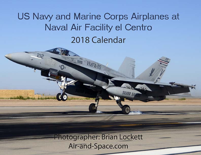 Lockett Books Calendar Catalog: US Navy and Marine Corps Airplanes at Naval Air Facility el Centro